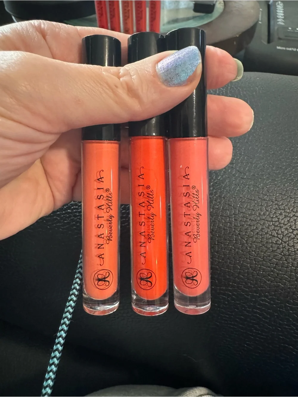 Anastasia Beverly Hills Orange & Coral Hue Lip Gloss Bundle